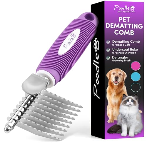 Dematting Comb for Dogs and Cats – essential grooming tool for long-haired breeds
